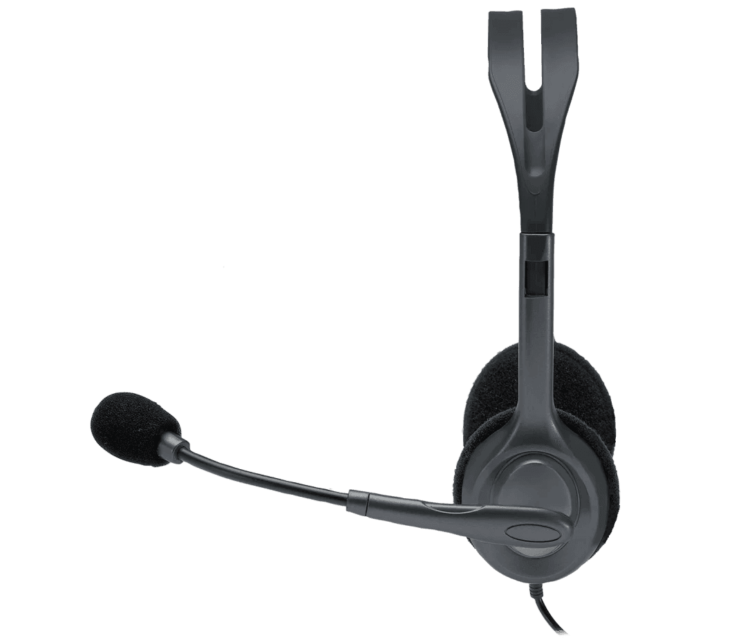 Logitech H111 Stereo Headset with Noise-Cancelling Microphone